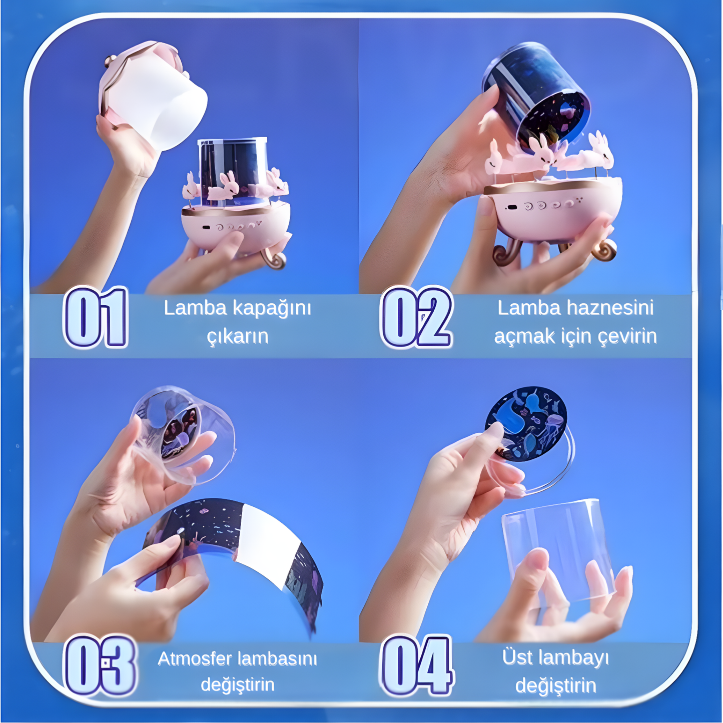 VIONZETR - DreamLamp Işığın ve Huzurun Dansı